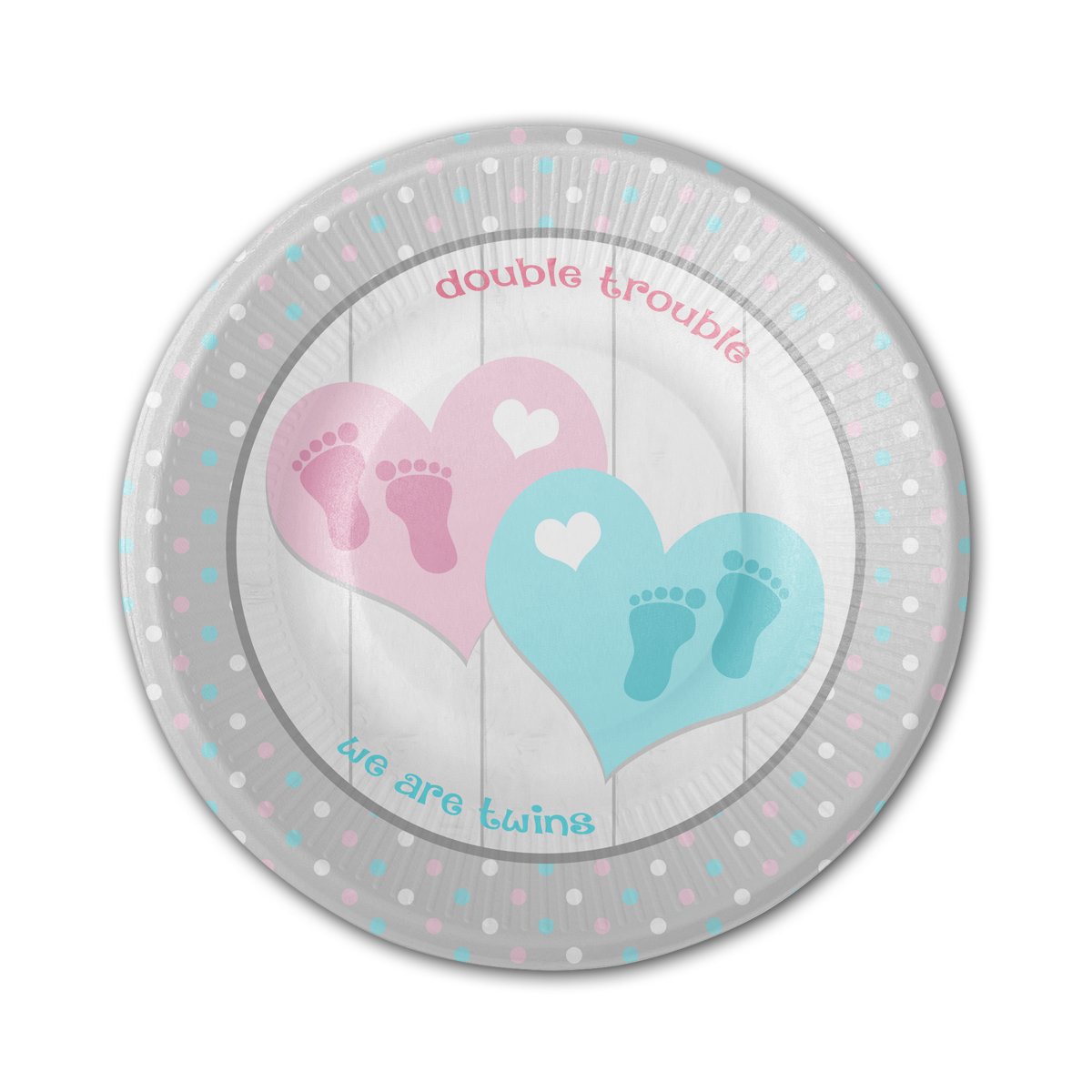 Babyparty-Set für Zwillinge – Junge und Mädchen – Bild 2