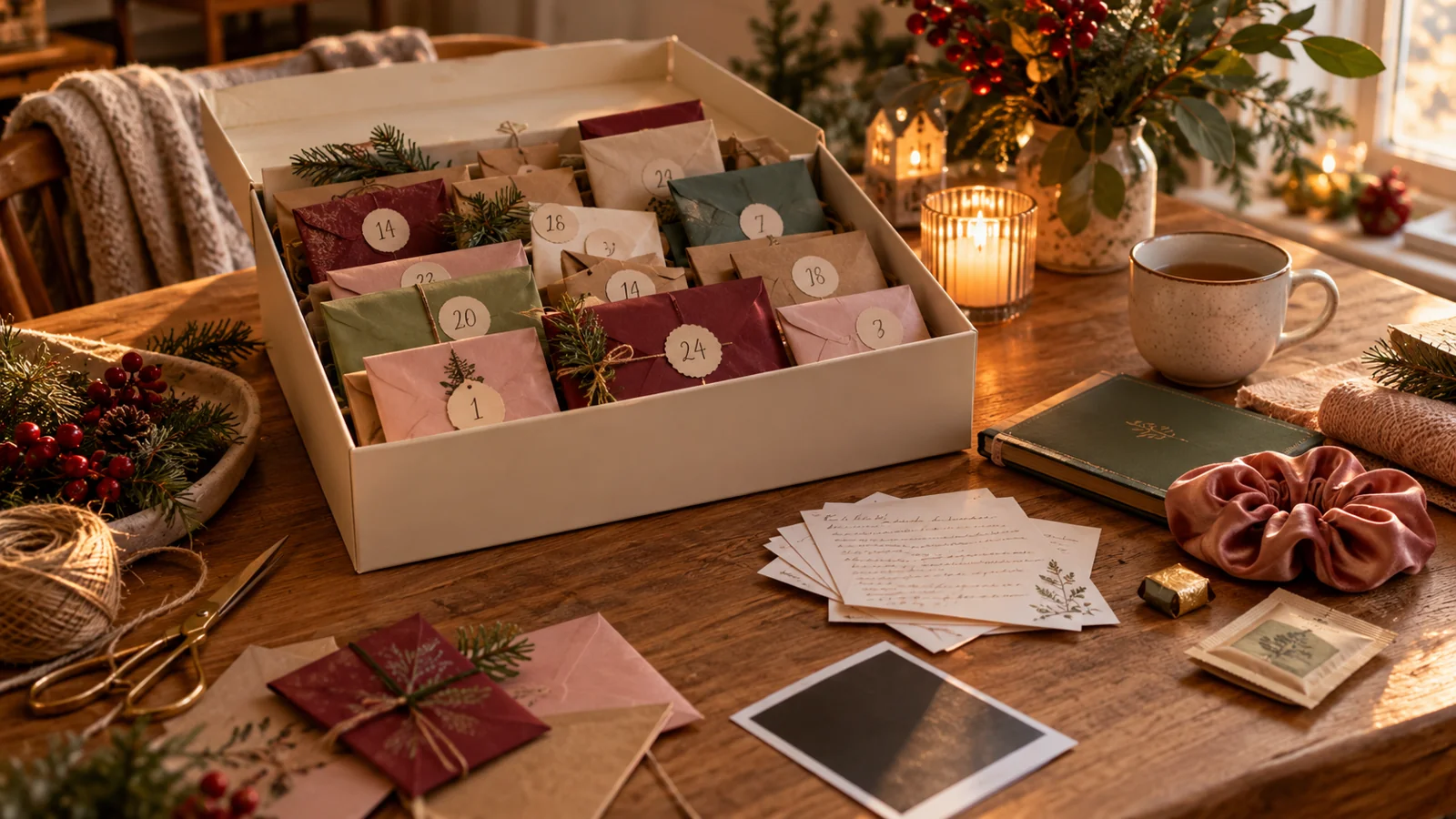 Adventskalender für die beste Freundin füllen: 24 persönliche Ideen