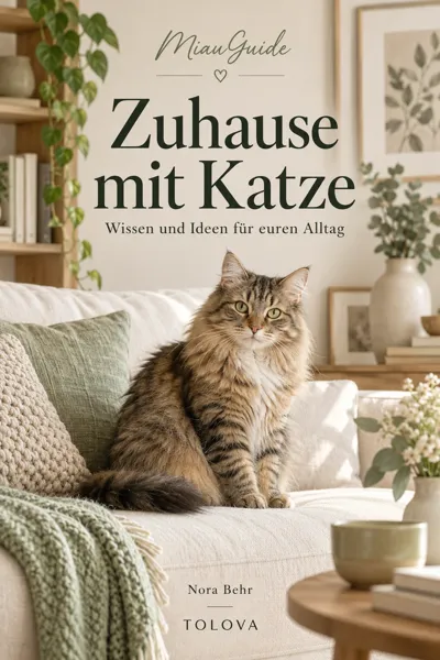 MiauGuide Buchcover – vorläufiger Entwurf
